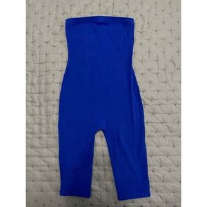 Tigh-fitting romper